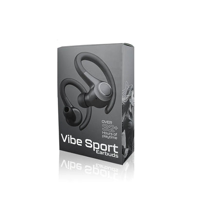 SonidoLab Vibe Sport Earbuds kabellose In-Ear Bluetooth Kopfhörer, 32h Wiedergabe, IP55, Dual Connect, autom. Verbindung - Bild 4