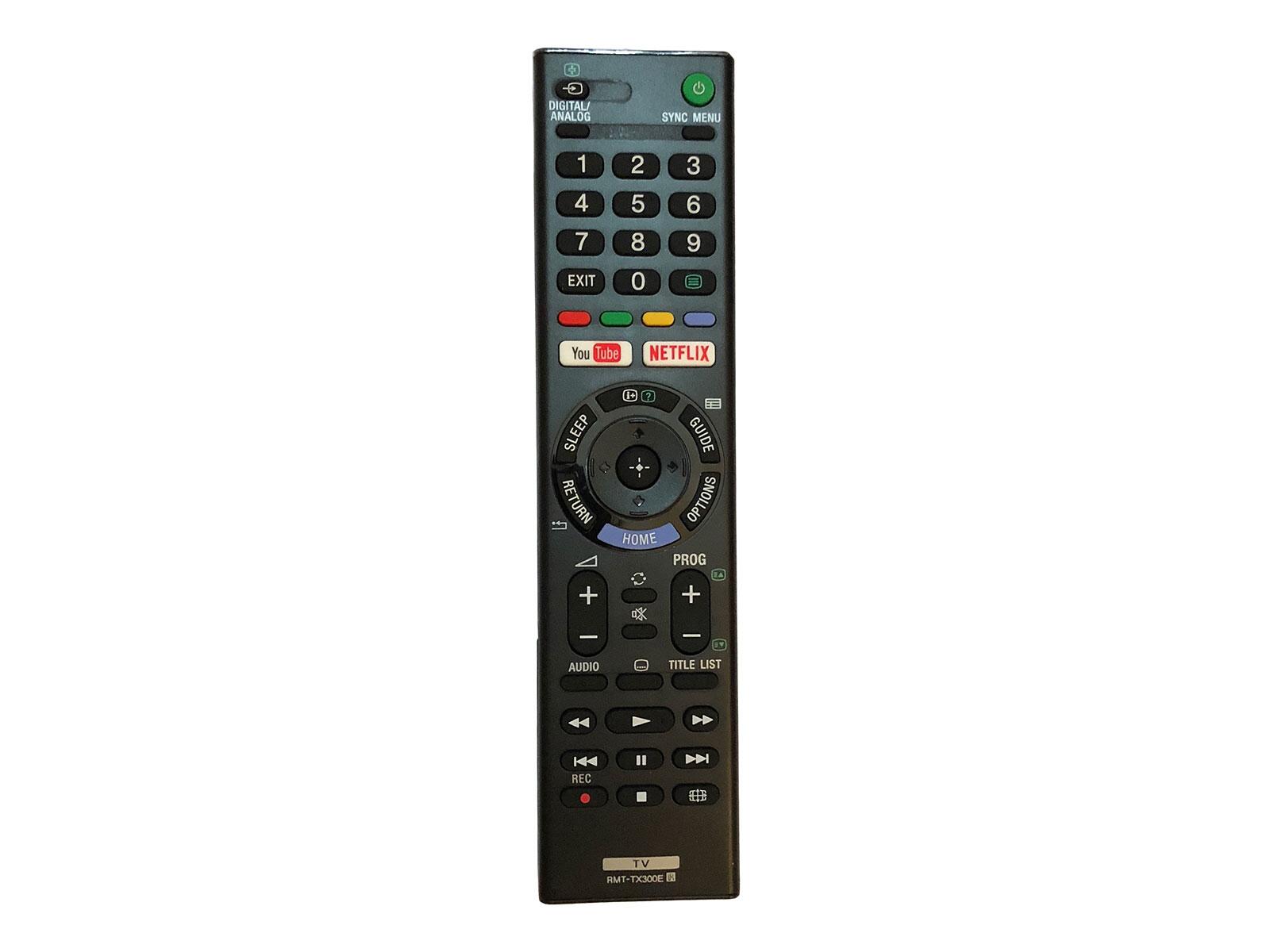 azurano Fernbedienung für SONY RMT-TX300E, 1-493-314-11, kompatibel mit SONY Bravia LED Smart TV - Direkttasten für Youtube & Netflix - Bild 1