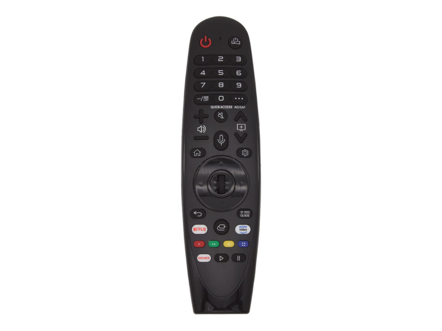 azurano Fernbedienung Magic Remote AN-MR19BA, AKB75635301 für 2019 LG Smart TV mit Sprachsteuerung, Mausfunktion, Direktasten für Netflix, Prime Video & Rakuten-TV (Movies) - Bild 1