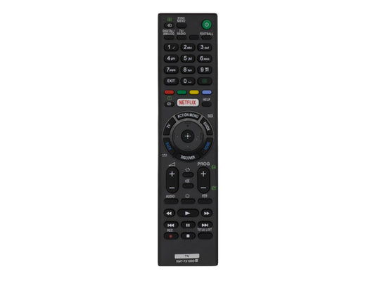 azurano Fernbedienung RMT-TX100D / 149296311 - für SONY Bravia LED Smart TV - Netflix Taste - Bild 1