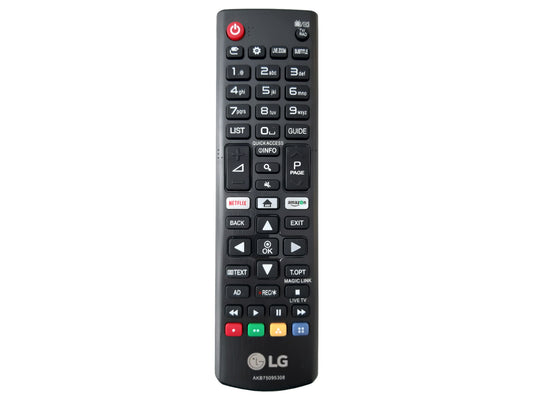 Original LG Fernbedienung AKB75095308 für LG Smart TV - UJ Serie - Netflix & Amazon Video Direkttasten - Bild 1