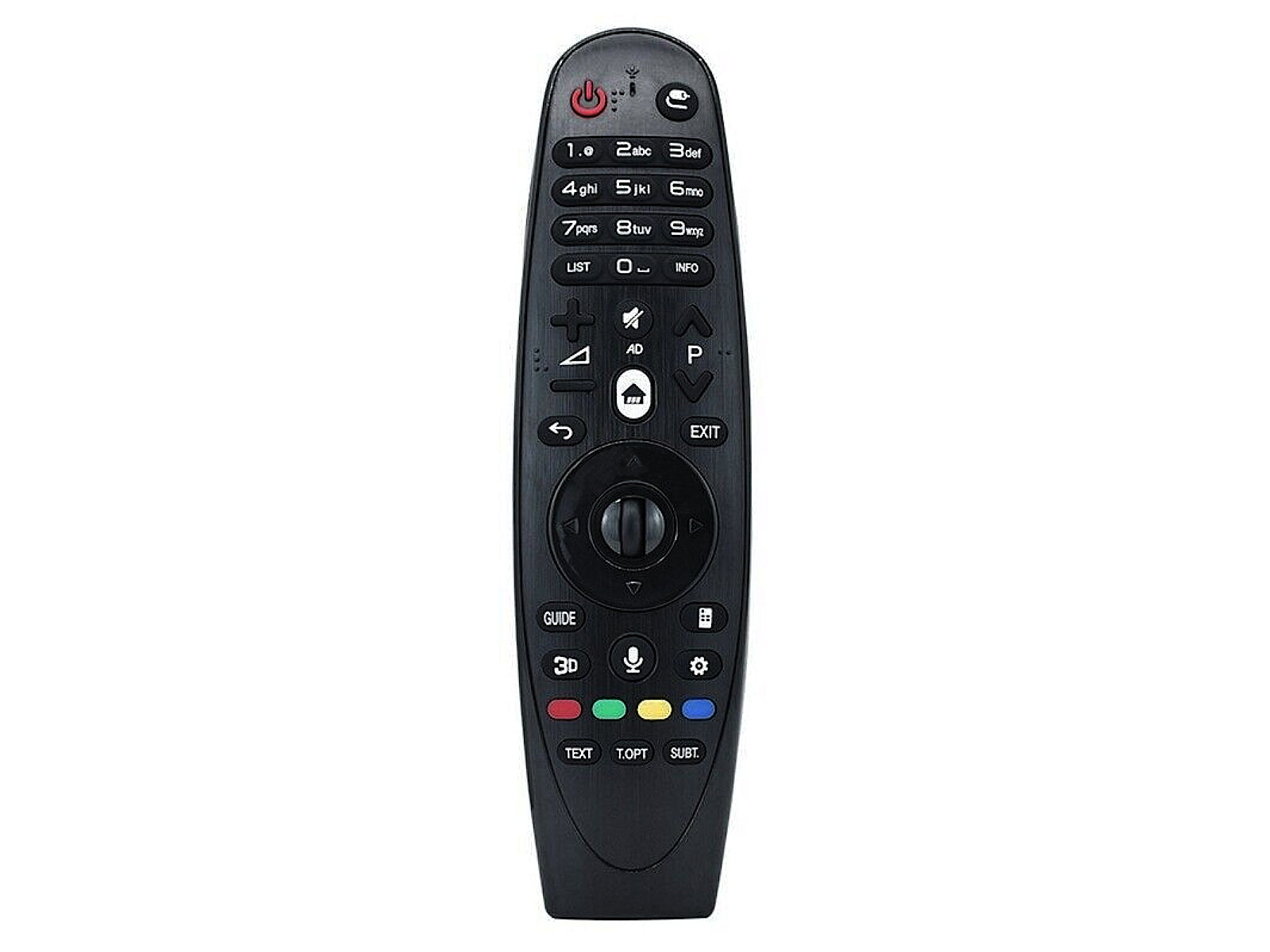 azurano Fernbedienung Magic Remote AN-MR600, AKB74495301, AKB74495302 für 2015 LG Smart TV mit Sprachsteuerung, Mausfunktion - Bild 1