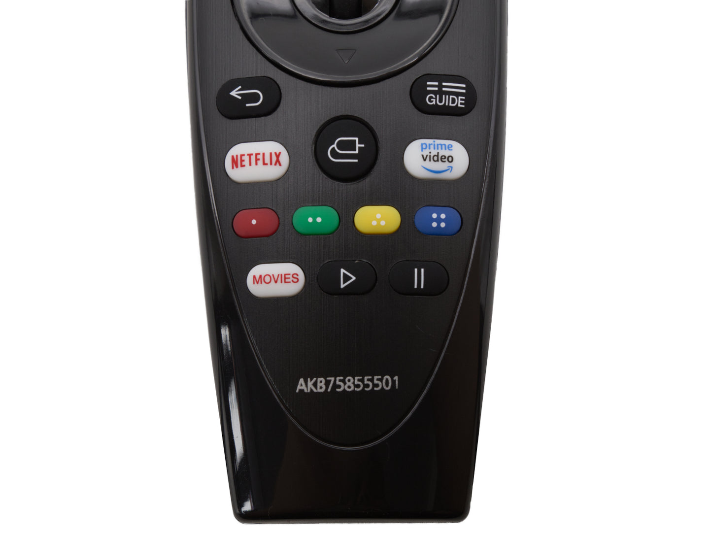 azurano Fernbedienung Magic Remote AN-MR20GA, AKB75855501 für 2020 LG Smart TV mit Sprachsteuerung, Mausfunktion, Direktasten für Netflix, Amazon Video & Rakuten-TV (Movies) - Bild 2