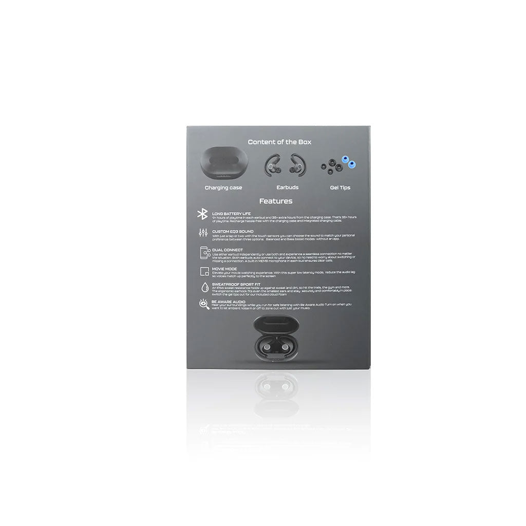 SonidoLab Sensory Pro ANC Wireless Earbuds kabellose Bluetooth In-Ear Kopfhörer, 36h Wiedergabe, 24h mit ANC, Dual Connect, kleinere Passform, Touch-Control - Bild 5